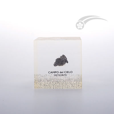 Διακόσμηση τραπεζιού μετεωρίτη Campo Del Cielo κύβος μοναδικά αστρονομικά δώρα