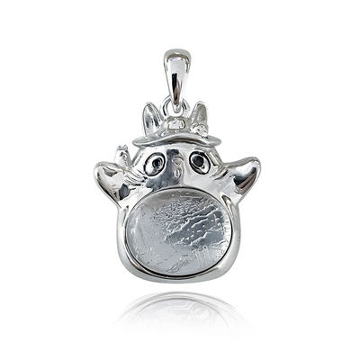 Το Totoro Exclusive Iron Meteorite 925 Sterling Silver Pendant για καθημερινή χρήση